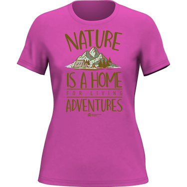 Nature Is A Home T-Shirt for Women